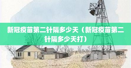 新冠疫苗第二针隔多少天（新冠疫苗第二针隔多少天打）