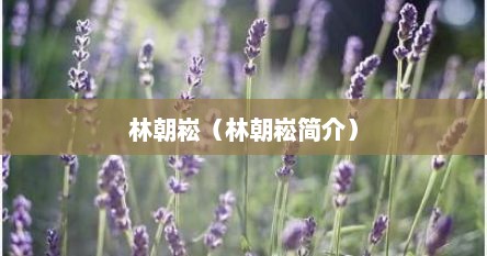 林朝崧（林朝崧简介）