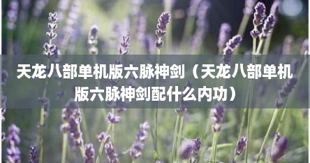 天龙八部单机版六脉神剑（天龙八部单机版六脉神剑配什么内功）