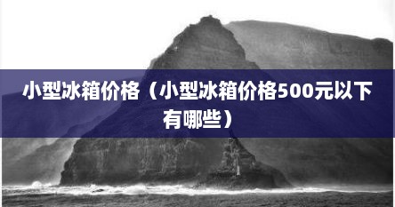 小型冰箱价格（小型冰箱价格500元以下有哪些）