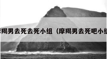 摩羯男去死去死小组（摩羯男去死吧小组）