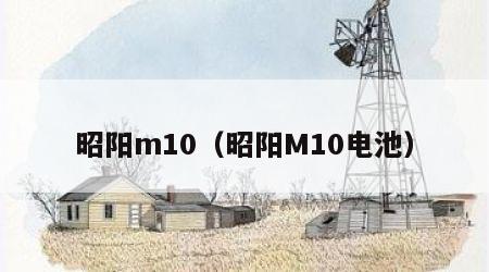 昭阳m10（昭阳M10电池）